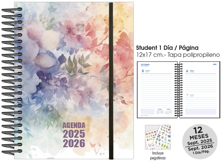 Agenda escolar Senfort